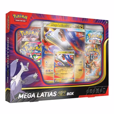Pokemon Mega Evolution Mega Latias ex Box (Release 10/10)