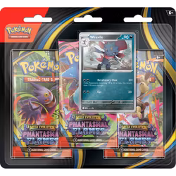 Pokemon Phantasmal Flames 3-Pack Blister - Weavile (Release 14/11)