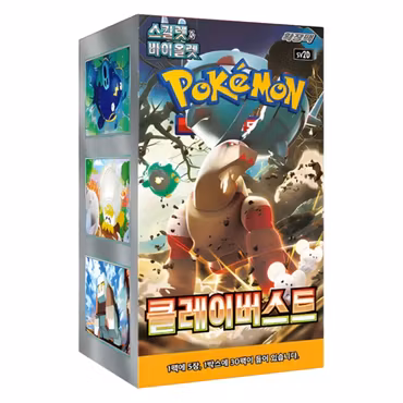 Pokemon Scarlet & Violet: Clay Burst Booster Box (Koreansk)