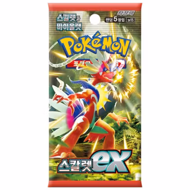 Pokemon Scarlet & Violet: Scarlet ex Booster Pack (Koreansk)