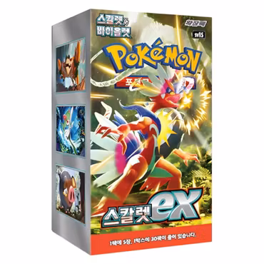 Pokemon Scarlet & Violet: Scarlet ex Booster Box (Koreansk)