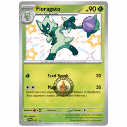 Floragato - SVP077 Black Star Promo - Pokémon Scarlet & Violet: Paldean Fates