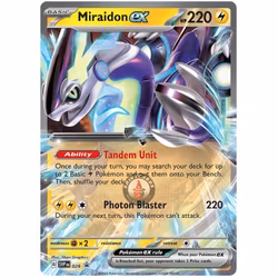 Miraidon ex - SVP029 Black Star Promo - Pokémon Scarlet & Violet