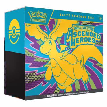 Pokemon Ascend Heroes Elite Trainer Box (MAX 1 PER PERSON)