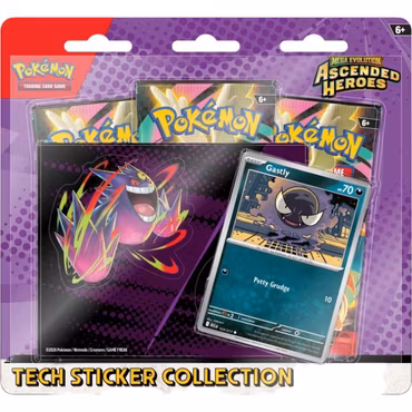 Pokemon Ascend Heroes 3-Pack Blister - Gastly