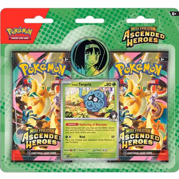 Pokemon Ascend Heroes 2-Pack Blister - Erika