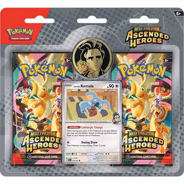 Pokemon Ascend Heroes 2-Pack Blister - Larry