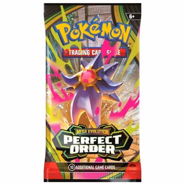 Pokemon Mega Evolution 3: Perfect Order Booster Pack (MAX 6 PER PERSON)