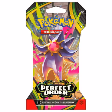 Pokemon Mega Evolution 3: Perfect Order Sleeved Booster Pack (MAX 3 PER PERSON)