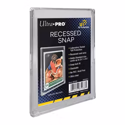 Ultra Pro UV Recessed Snap Card Holder