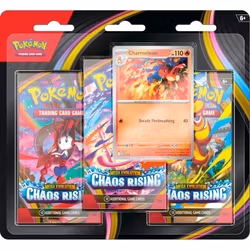Pokemon Mega Evolution 4: Chaos Rising 3-Pack Blister Charmeleon