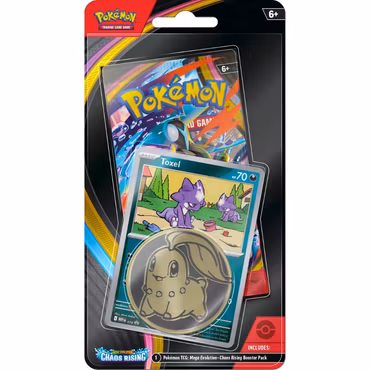 Pokemon Mega Evolution 4: Chaos Rising Checklane Blister (MAX 2 PER PERSON)
