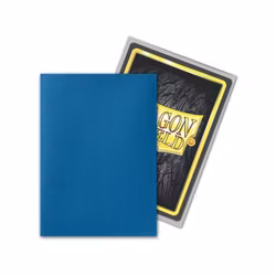 Dragon Shield Anniversary Special Edition Matte Dual Blue Silver