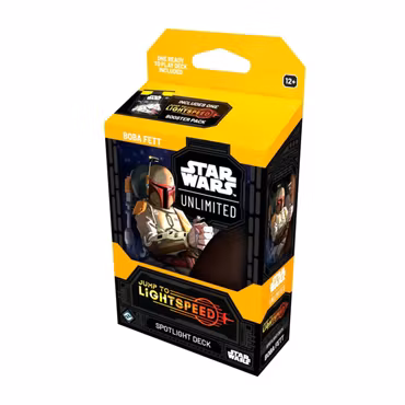 Star Wars Unlimited: Jump to Lightspeed Boba Fett Spotlight Deck