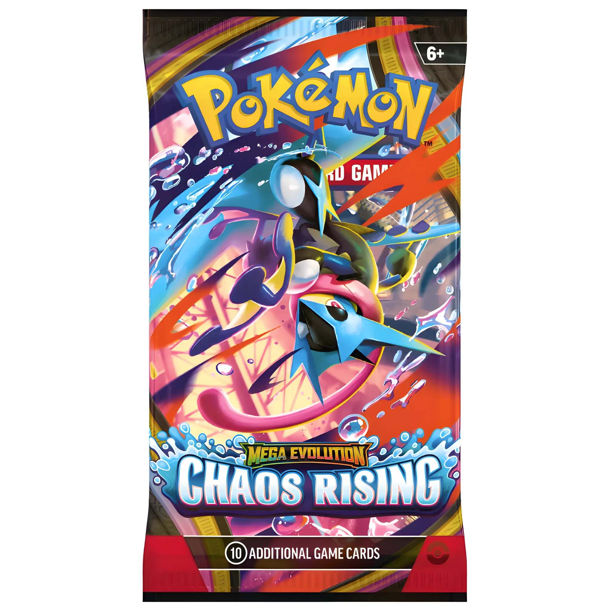 Pokemon Mega Evolution 4: Chaos Rising Booster Pack (MAX 8 PER KUND)