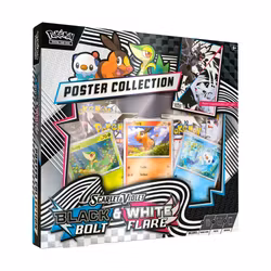 Pokemon Scarlet & Violet 10.5: Black Bolt & White Flare Poster Collection