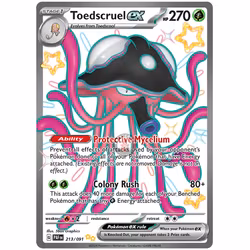 Toedscruel ex – 213/091 – Pokémon Scarlet & Violet: Paldean Fates