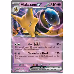 Alakazam ex – 065/165 – Pokémon Scarlet & Violet: 151