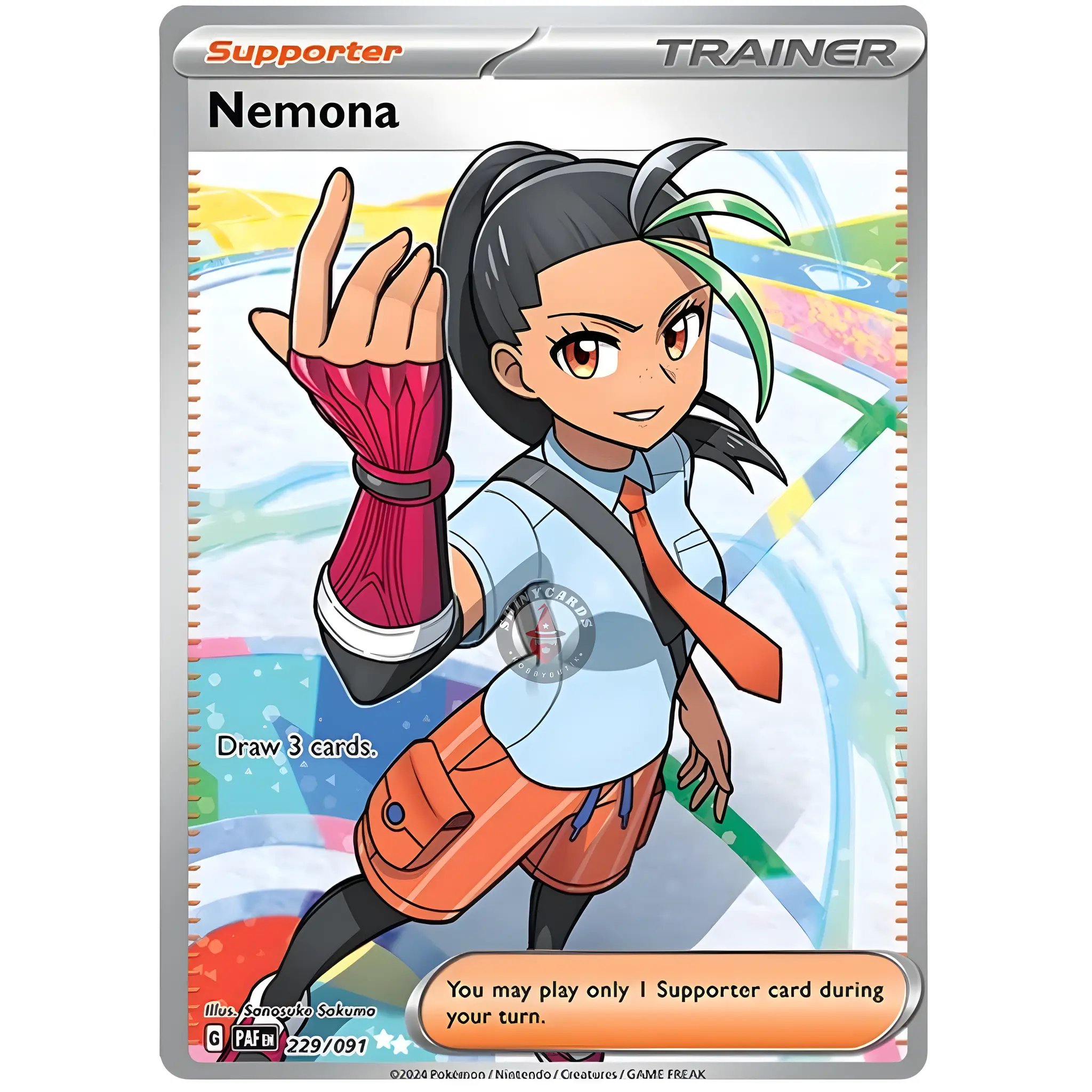 Nemona – 229/091 – Pokémon Scarlet & Violet: Paldean Fates