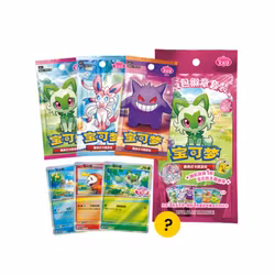 Pokemon Gem Pack Badge Set (Kinesisk)