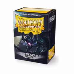Dragon Shield Sleeves Black Classic (100 st)