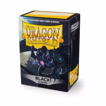 Dragon Shield Sleeves Black Classic (100 st)