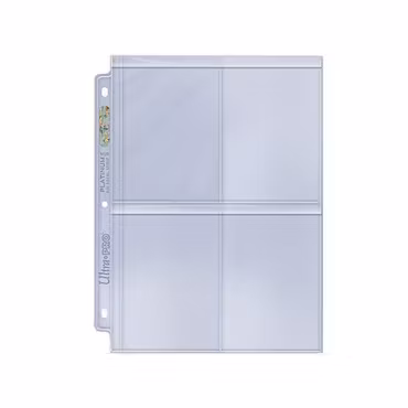 Ultra Pro Platinum Secure Page 4-Pocket Toploader
