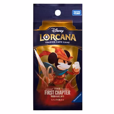 Disney Lorcana TCG: The First Chapter Booster Pack (Japansk)