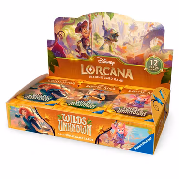 Disney Lorcana TCG: Wilds Unknown Booster Box