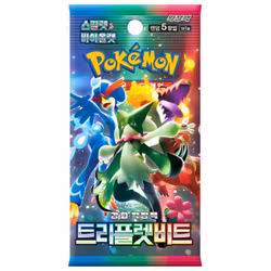 Pokemon Scarlet & Violet: Triplet Beat Booster Pack (Koreansk)