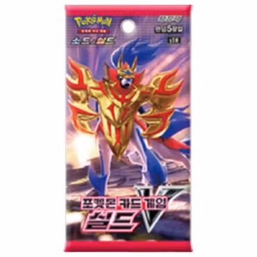 Pokemon Sword & Shield: Shield Booster Pack (Koreansk)