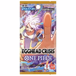 One Piece Card Game - Egghead Crisis OP04 Booster Pack (Japansk)