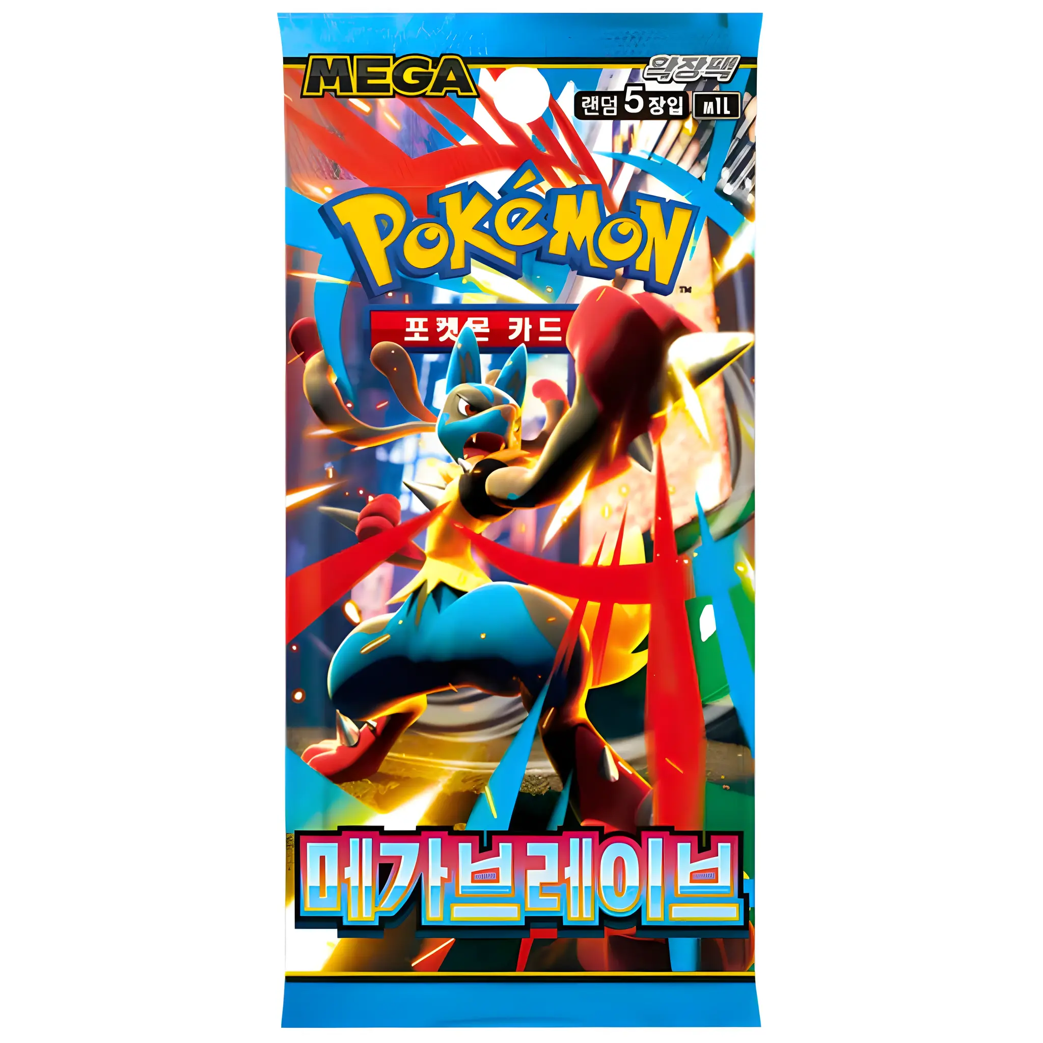 Pokemon Mega: Brave Booster Box (Koreansk)
