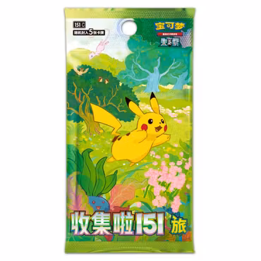 Pokemon 151c Collect Journey Slim Booster Pack (Kinesisk)