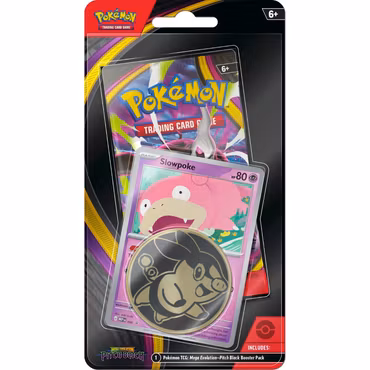 Pokemon Mega Evolution 5: Pitch Black Checklane Blister - Slowpoke