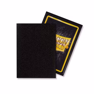 Dragon Shield Sleeves Matte Black (100 st)