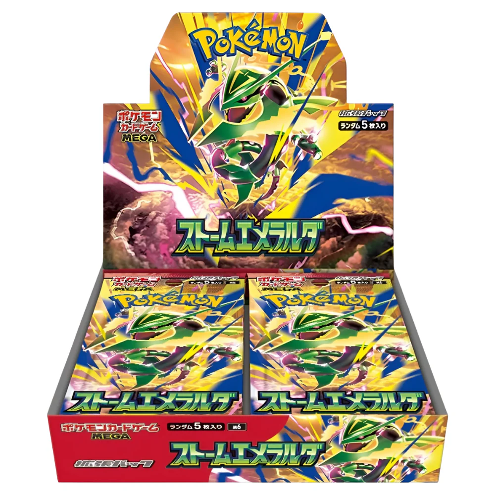 Pokemon Mega: Storm Emeralda Booster Box (Japansk)