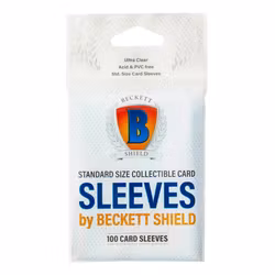Beckett Shield: Standard Soft Sleeves (100st)