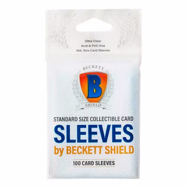 Beckett Shield: Standard Soft Sleeves (100st)