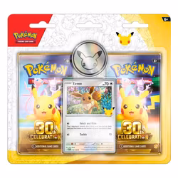 Pokemon 30th Celebration 2-Pack Blister Eevee