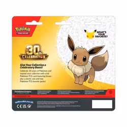 Pokemon 30th Celebration 2-Pack Blister Eevee