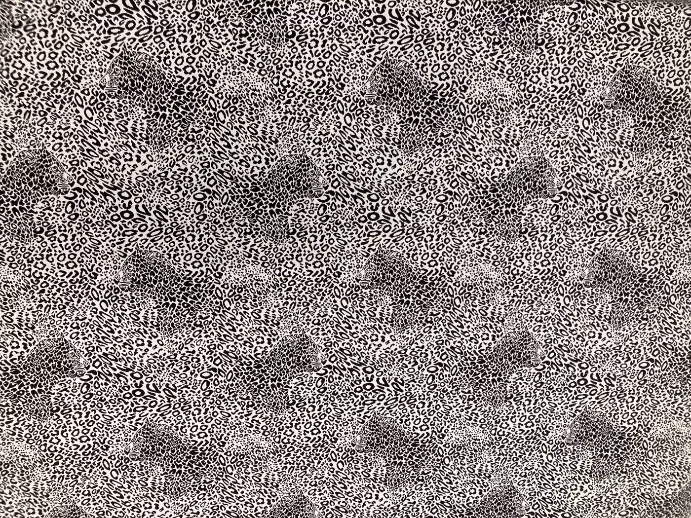 Leopard Jaquard