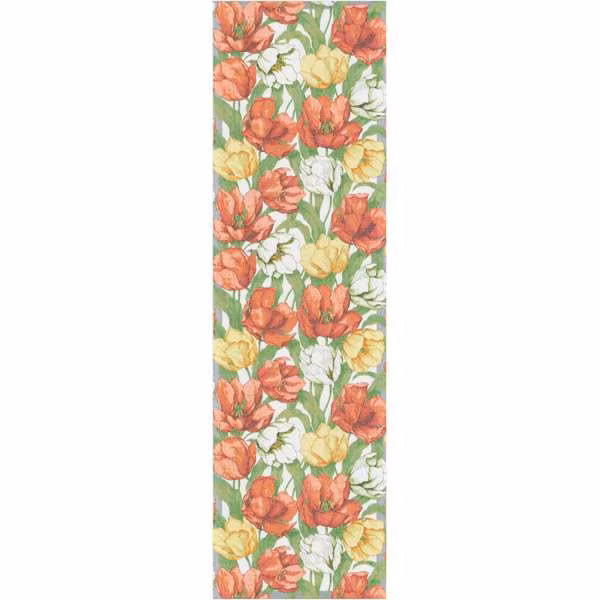 Blommande tulpaner löpare