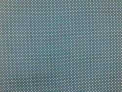 Prickar Turkos - prickigt bomullstyg