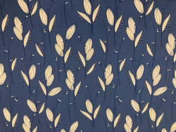 Havreäng - mönstrat tyg för gardin och inredning