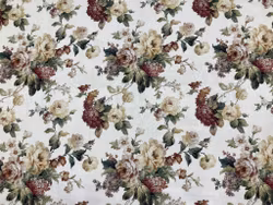 Floralis – romantiskt blommigt tyg med rosor i engelsk stil