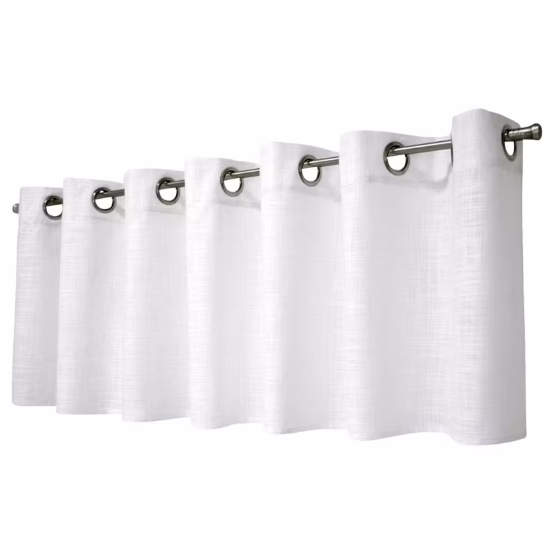 Norrsken Vit - öljettkappa