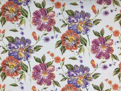 Violetta – blommig metervara