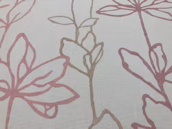 Magnolia – bomullstyg med stiliserade magnoliablommor
