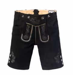 Lederhosen Gustav - Svart